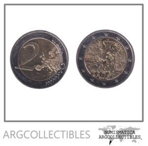 Alemania Moneda 2 Euros 2019 A Bimetalica Caida del Muro de Berlin AU
