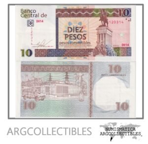 Cuba Billete 10 Pesos 2013 P-FX-49 XF