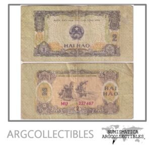 Vietnam del Norte Billete 2 Hao 1975 P-78 VF