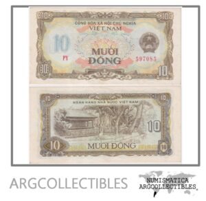 Vietnam Billete 10 Dong 1980 P-86 AU