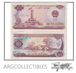 Vietnam Billete 10 Dong 1985 P-93 XF+