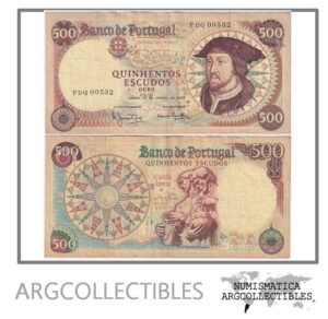 Portugal Billete 500 Escudos 1966 P-170a(6) VF