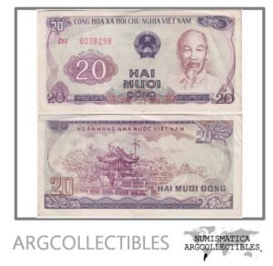 Vietnam Billete 20 Dong 1985 P-94 XF