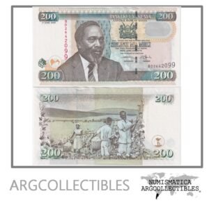 Kenia Billete 200 Shikkubgu 2005 P-49a UNC