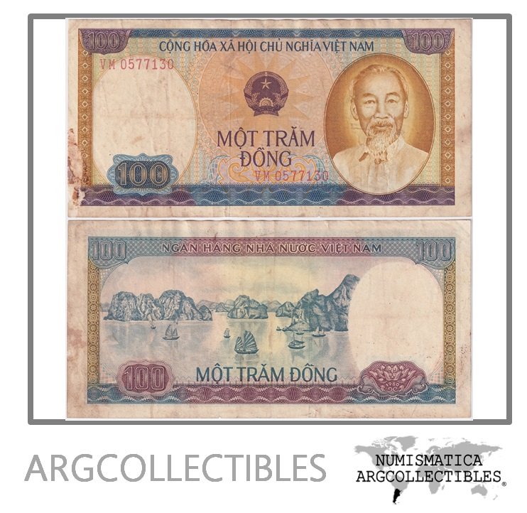 Vietnam Billete 100 Dong 1980 P-88 VF-