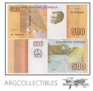 Angola Billete 500 Kwanzas 2012 P-155a UNC