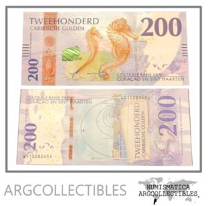 Curacao y San Martin Billete 200 Gulden 2025 P-5 UNC