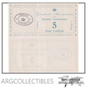 Groenlandia Billete 5 Skilling 1941 P-M9 AU