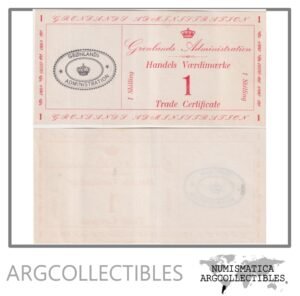 Groenlandia Billete 1 Skilling 1941 P-M8 UNC