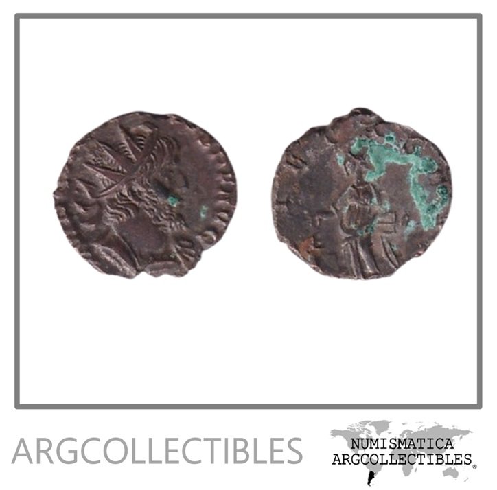 Imperio Romano Moneda VE Antoniniano Victoriano Augusto 268-270 RIC#59