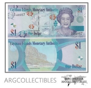 Islas Caiman Billete 1 Dolar 2014 P-38d UNC