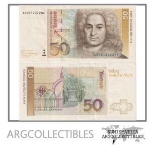 Alemania Billete 50 Marcos 1989 P-40a XF+