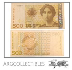 Noruega Billete 500 Kroner 1999 P-51 VF