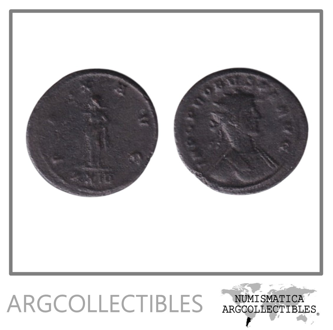Imperio Romano Moneda VE Antoniniano 276 Probo, Augusto RIC V#706