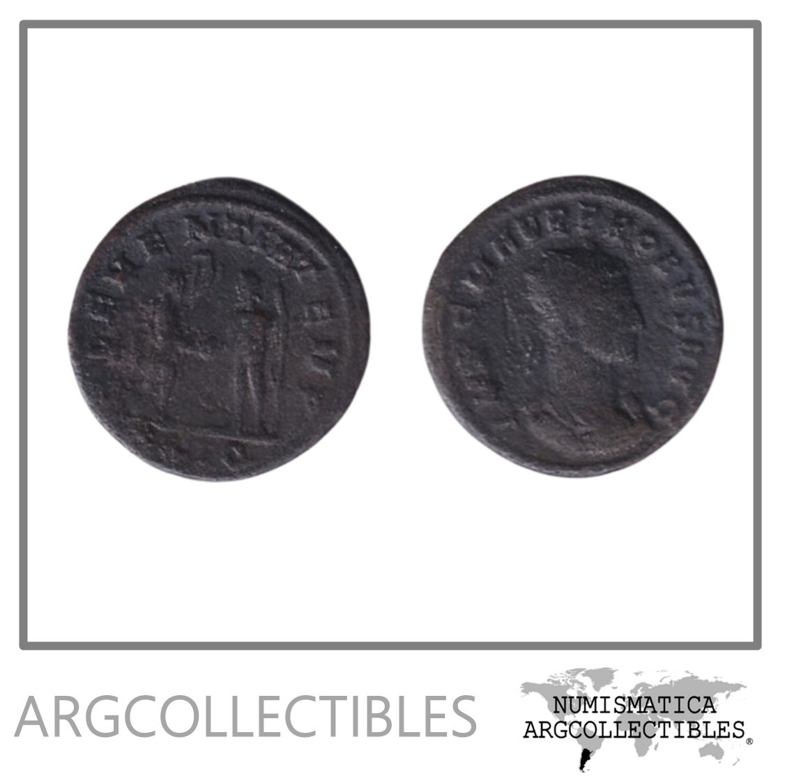 Imperio Romano Moneda VE Antoniniano 276 Probo, Augusto RIC V#905
