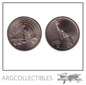 USA Moneda 1 Dolar 2026 D Laton Innovacion Minesota Refrigeracion Movil UNC
