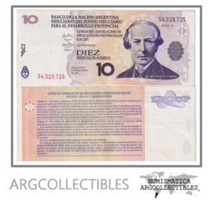 Argentina Billete 10 pesos 2001 EC-204 XF (Lecop)