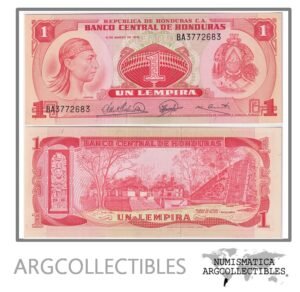 Honduras Billete 1 Lempira 1974 P-58 UNC