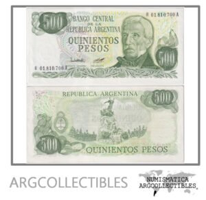 Argentina Billete 500 Pesos 1979 P-303b/BOT-2431 AU (Reposicion)