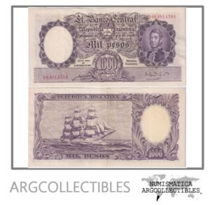 Argentina Billete 1.000 Pesos 1951 P-269b/BOT-2132 XF (Serie A)