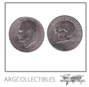 Estados Unidos USA Moneda 1 Dolar 1976 Niquel KM-206 UNC