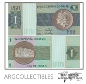 Brasil Billete 1 Cruzeiro 1970 P-191 UNC