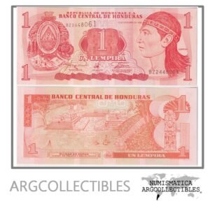 Honduras Billete 1 Lempira 1996 P-79a UNC