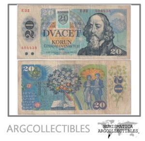 Eslovaquia Billete 20 Korun 1993 P-15 VF