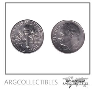 USA Moneda 1 Dime 2025 P Niquel KM-195a UNC