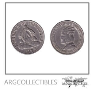 Honduras Moneda 50 Centavos 1973 FAO Niquel KM-82 XF