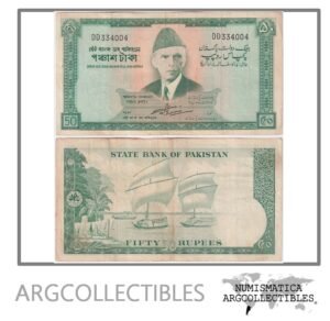 Pakistan Billete 50 Rupias 1964 P-17 VF