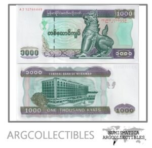 Myanmar Billete 1.000 Kyats 2004 P-80 UNC