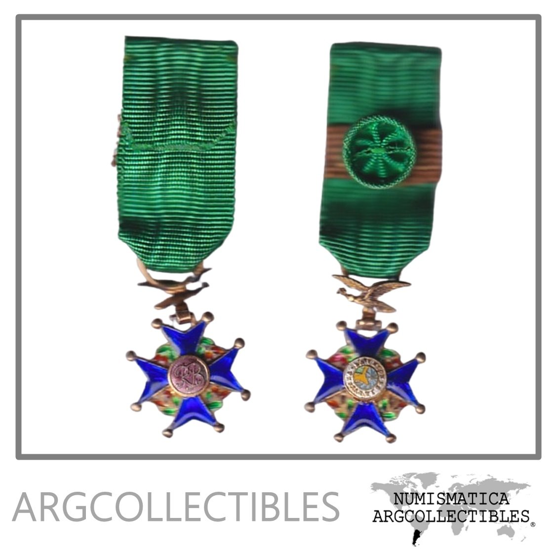 Bolivia Medalla Condecoracion Desde 1924 Miniatura Orden del Condor Andes