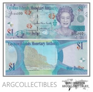 Islas Caiman Billete 1 Dolar 2024 P-38 UNC