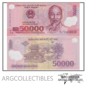 Vietnam Billete 50.000 Dong 2025 P-121 UNC (Polimero)