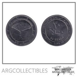 Yemen Moneda 20 Rials 2006 Acero KM-29a UNC