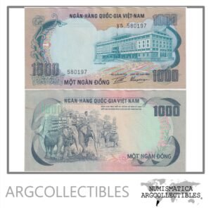 Vietnam del Sur Billete 1.000 Dong 1972 P-34 UNC