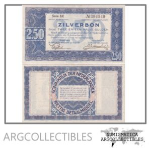 Holanda Billete 2,50 Gulden 1938 P-62 AU (Ocupacion Alemana)