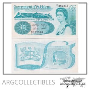 Santa Helena Billete 5 Pounds 1998 P-11 UNC