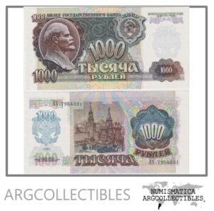 Rusia Billete 1.000 Rublos 1992 P-250 UNC