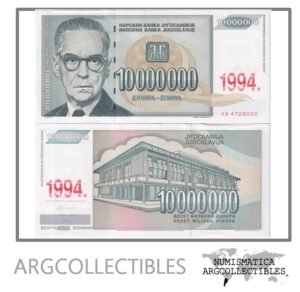 Yugoslavia Billete 10.000.000 Dinara 1994 P-144 UNC