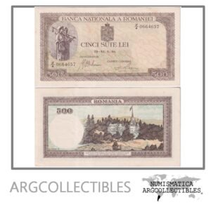 Rumania Billete 500 Lei 1940 P-51 AU