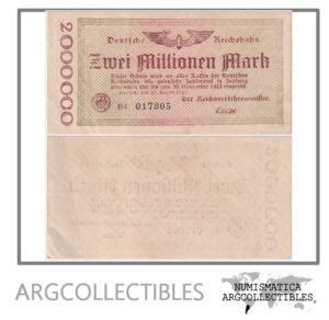 Alemania Billete 2.000.000 Marcos 1923 P-S-1012 XF+
