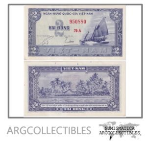 Vietnam Billete 2 Dong 1955 P-12 UNC