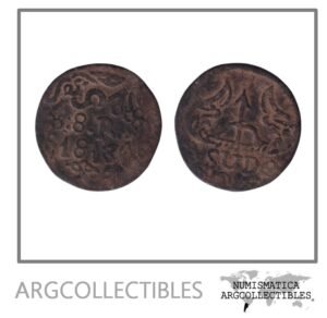 Mexico Moneda 8 Reales 1813 Cobre KM-234 Provisional Morelos (Oaxaca)