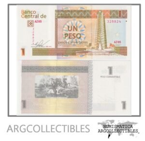 Cuba Billete 1 Peso 2016 P-FX46 UNC (Reposicion)