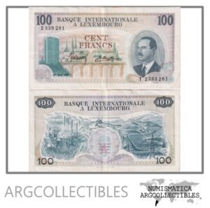 Luxemburgo Billete 100 Francos 1968 P-14 VF+